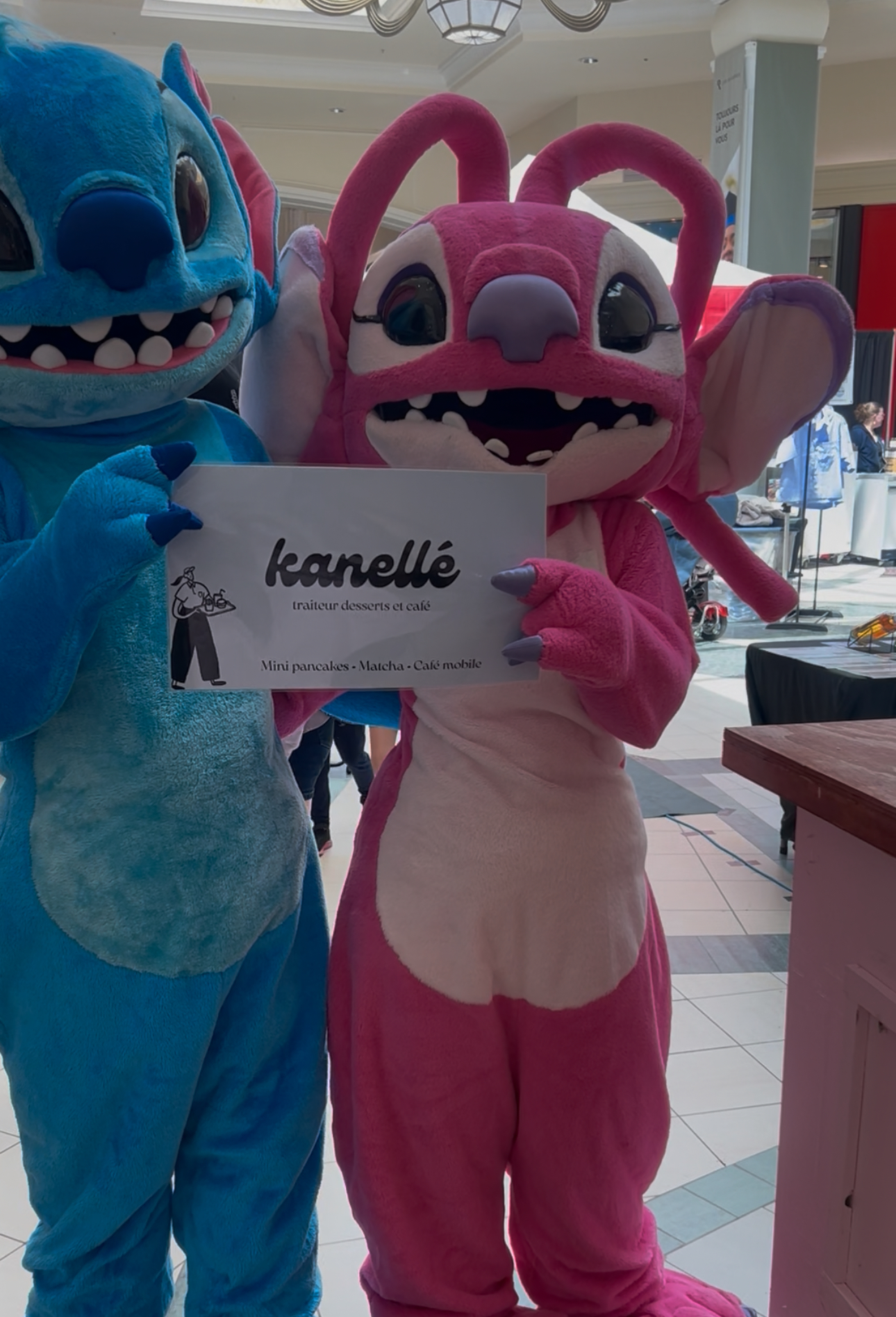 Pop-up Kanellé lors d'un événement