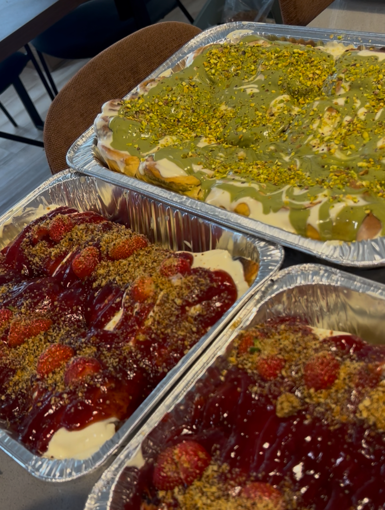 Plateaux gourmands Kanellé fraise et pistache